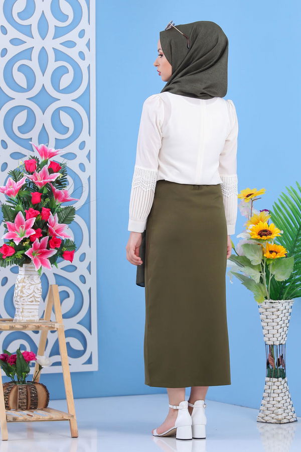 Etek Haki - 02 7408 Haki - 7408