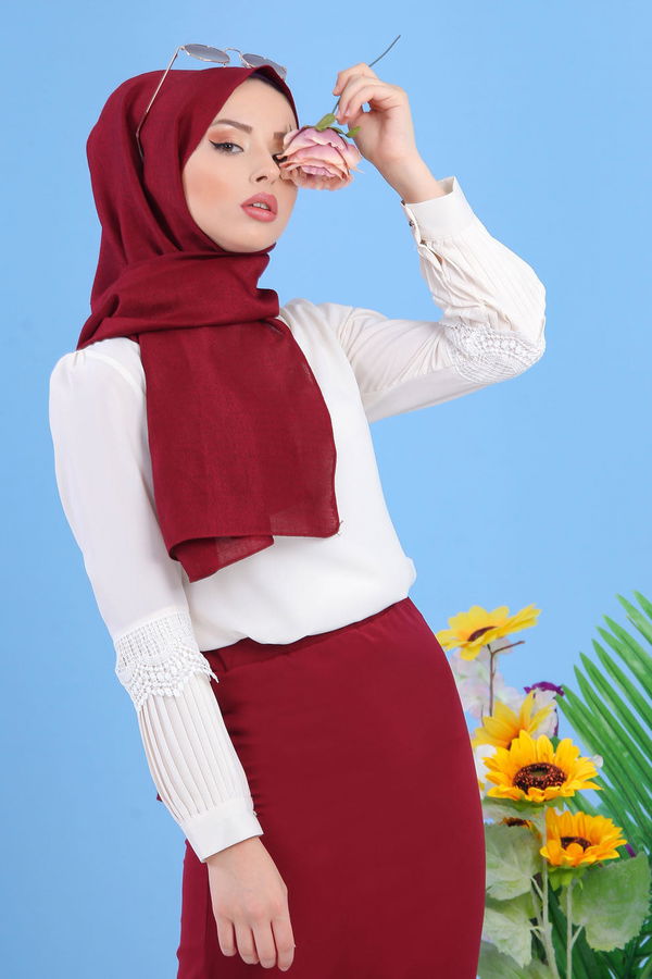 Etek Bordo - 02 7408 Bordo - 7408