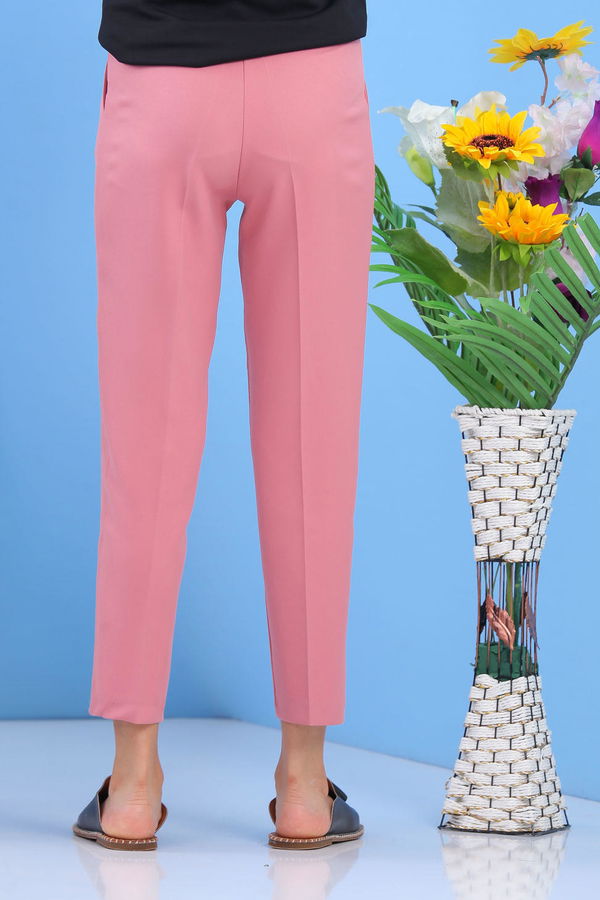 Pantolon Kemer Pudra - 02 7418 Pembe - 7418