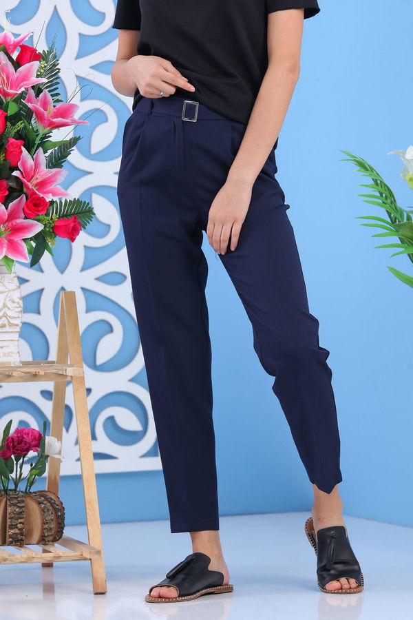 Pantolon Kemer Lacivert - 02 7418 Lacivert - 7418 LACİVERT