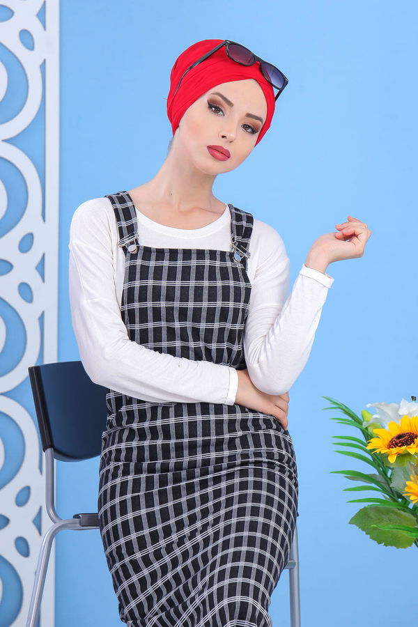 Ekose Salopet Siyah Siyah - 7257