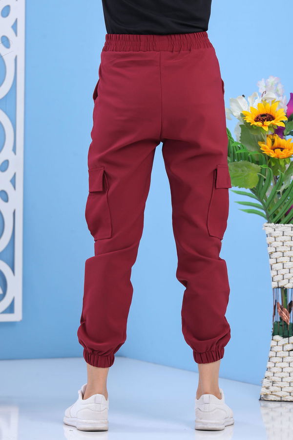 Kargo Pantolon Bordo - 02 7483 Bordo - 7483