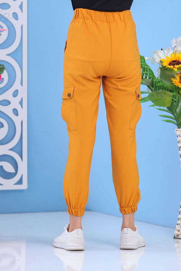 Kargo Pantolon Hardal - 02 7485 Sarı - 7485