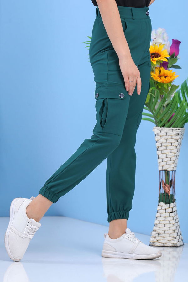 Kargo Pantolon Zümrüt - 02 7485 Yeşil - 7485