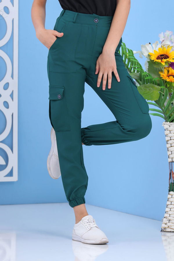 Kargo Pantolon Zümrüt - 02 7485 Yeşil - 7485