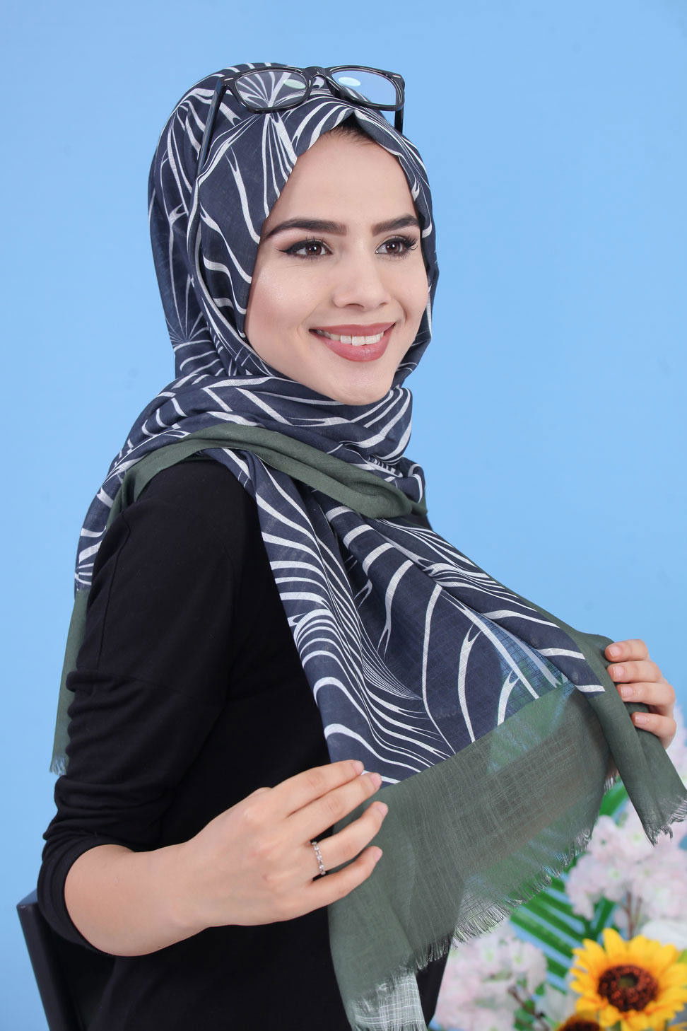 Şal - Yeşil 02 7335 Yeşil - 7335