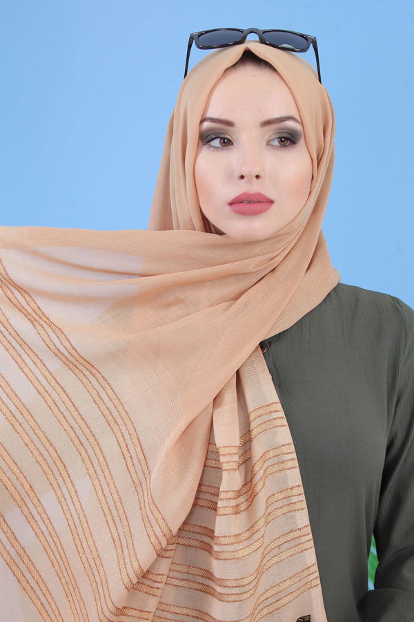 Şal - Hardal 02 7338 Sarı - 7338