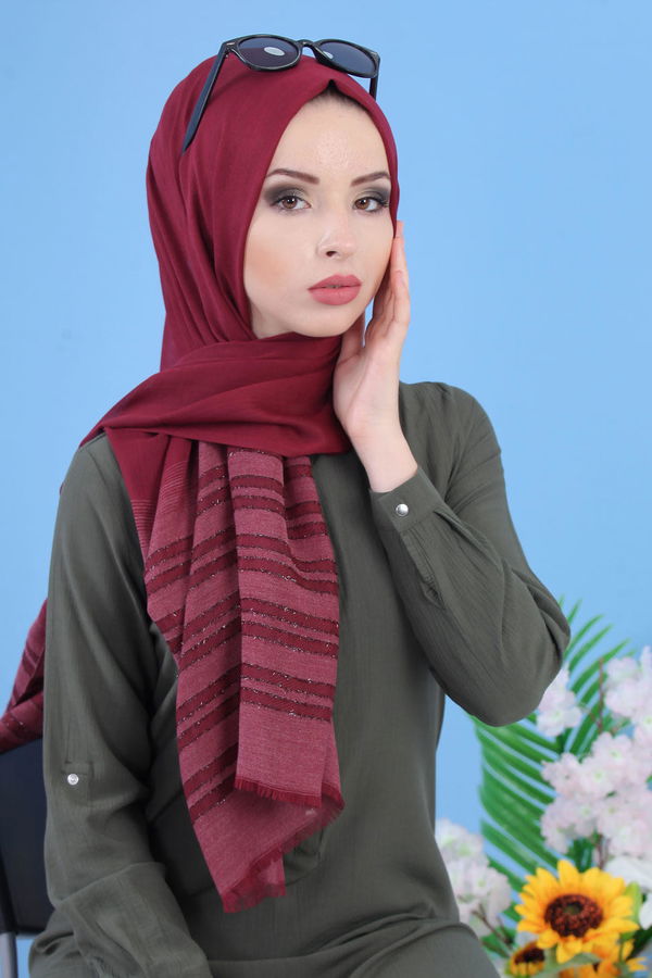 Şal - Fuşya 02 7338 Fuşya - 7338