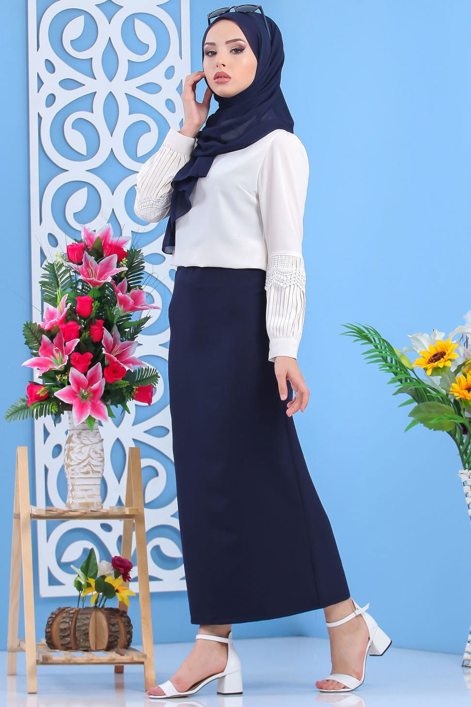 Etek Lacivert - 02 7408 Lacivert - 7408 LACİVERT