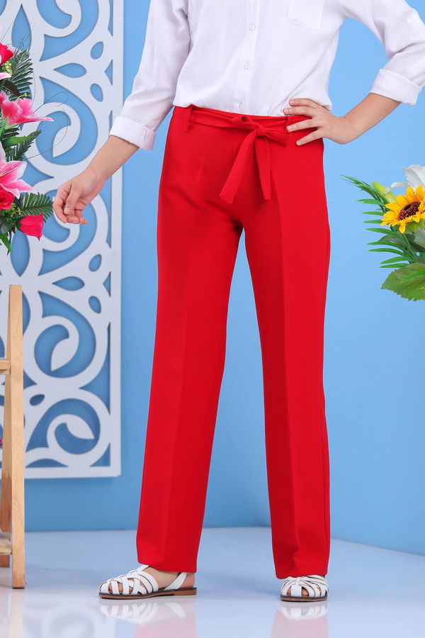 Pantolon Kırmızı - 02 7593 Kırmızı - 7593