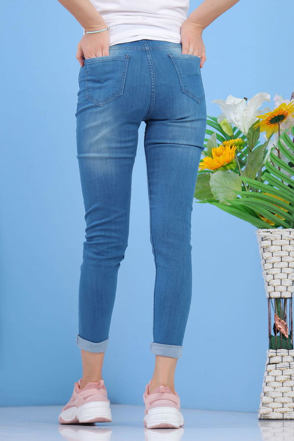 Kot Pantolon Mavi - 02 7595 Mavi - 7595 MAVİ
