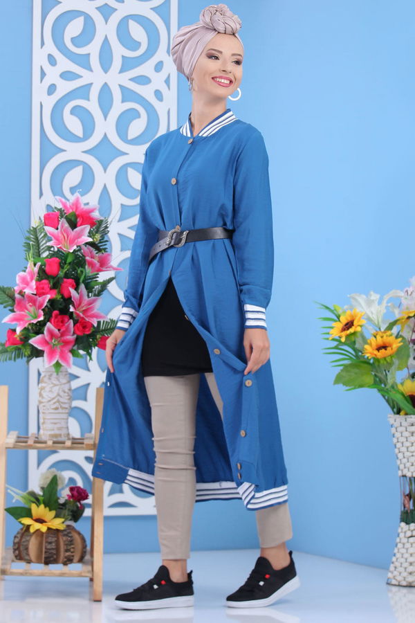 Kap Siyah Mavi - 7606 MAVİ