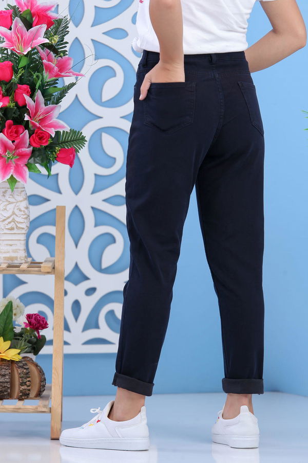 Kot Pantolon Lacivert - 02 7596 Lacivert - 7596 LACİVERT