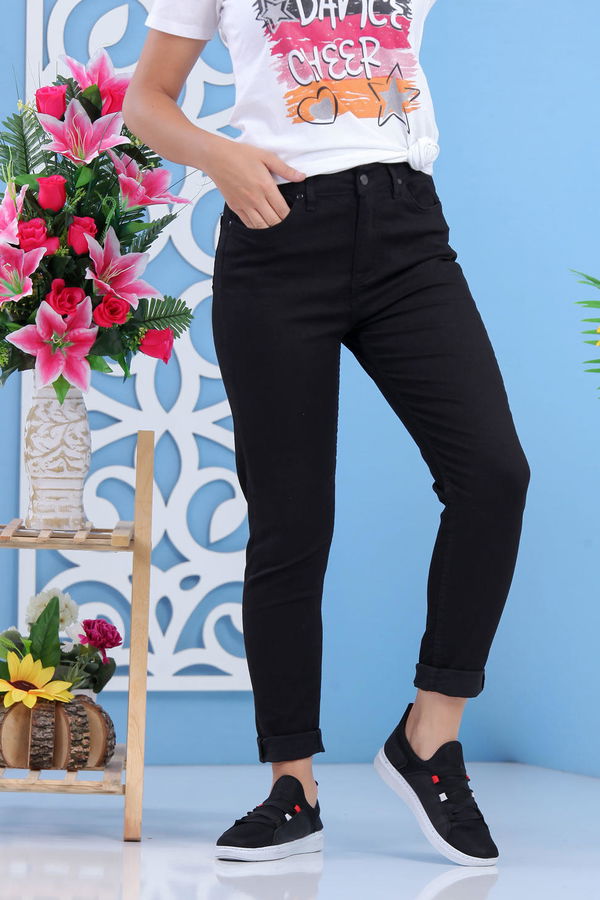 Kot Pantolon Siyah - 02 7596 Siyah - 7596 SİYAH