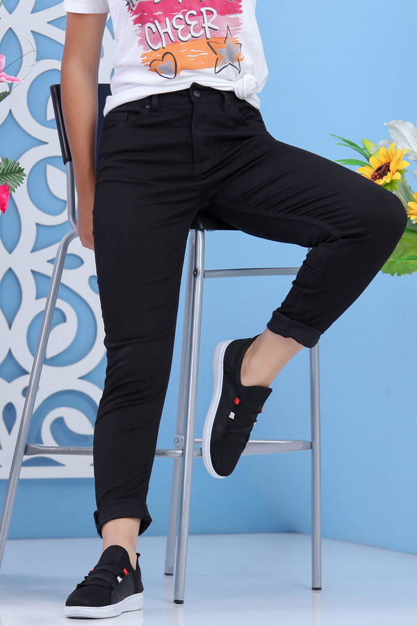 Kot Pantolon Siyah - 02 7596 Siyah - 7596 SİYAH