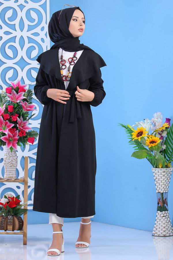 Hırka Siyah Siyah - 7630