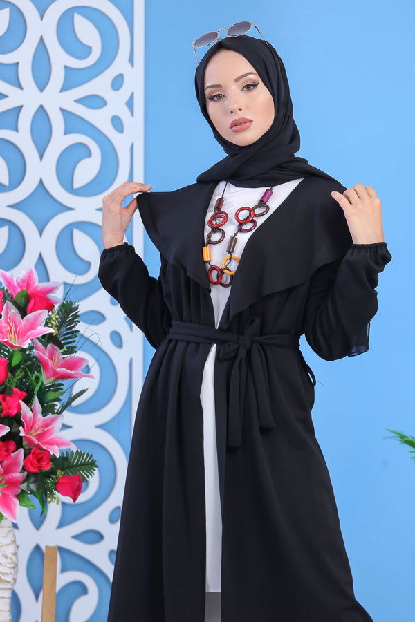 Hırka Siyah Siyah - 7630