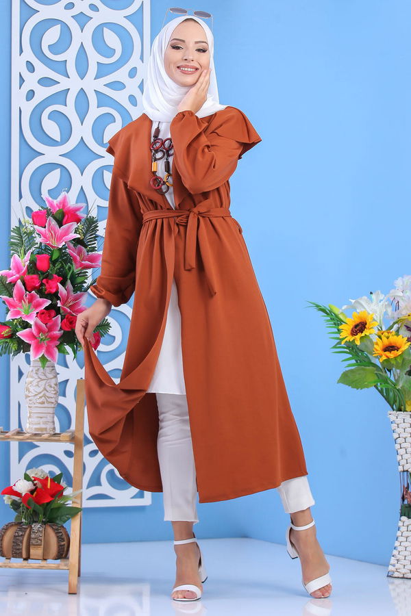 Hırka Siyah Kiremit - 7630