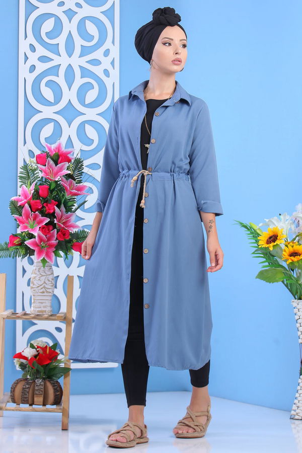 Kap Siyah  Mavi - 7631