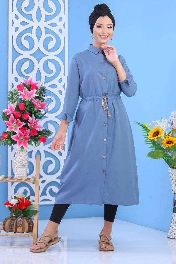 Kap Siyah  Mavi - 7631