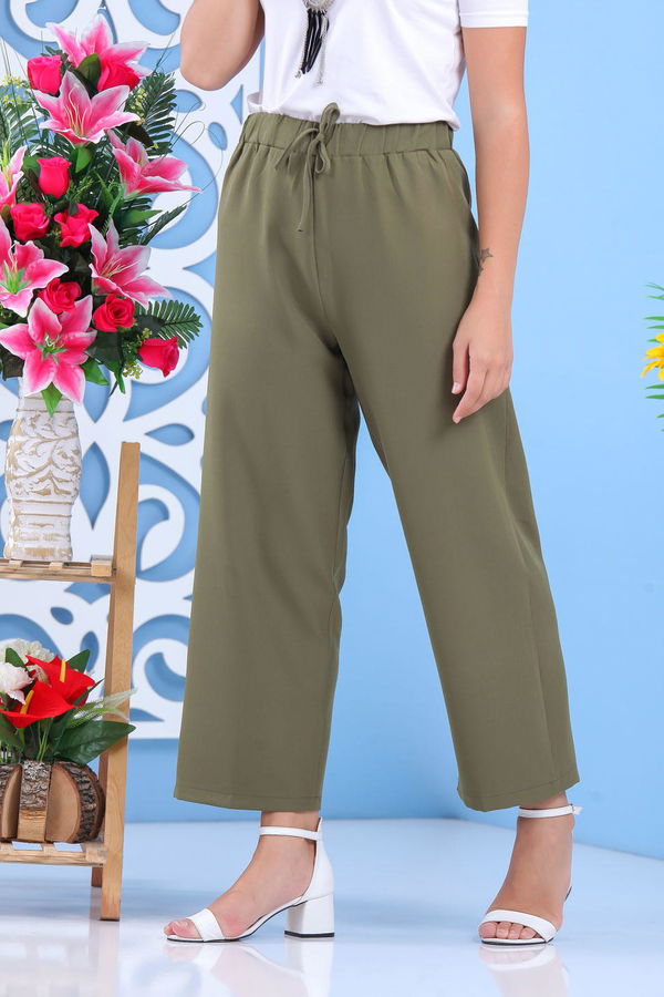 Bol Pantolon Haki - 02 7635 Haki - 7635