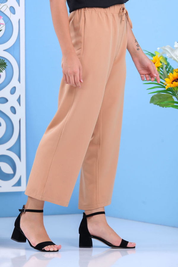 Bol Pantolon Vizon - 02 7635 Vizon - 7635 VİZON