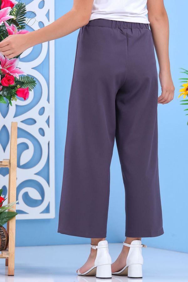 Bol Pantolon Fume - 02 7635 Antrasit - 7635 ANTRASİT