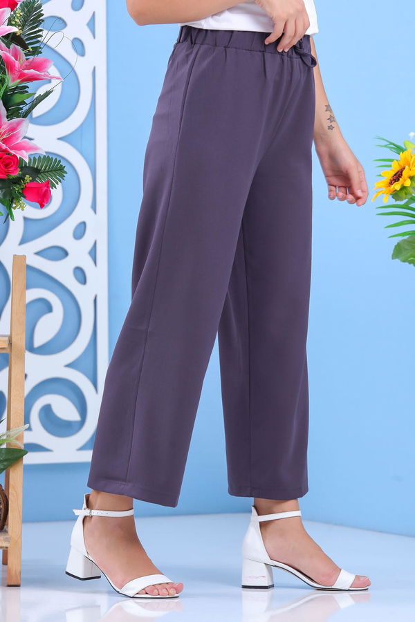 Bol Pantolon Fume - 02 7635 Antrasit - 7635 ANTRASİT