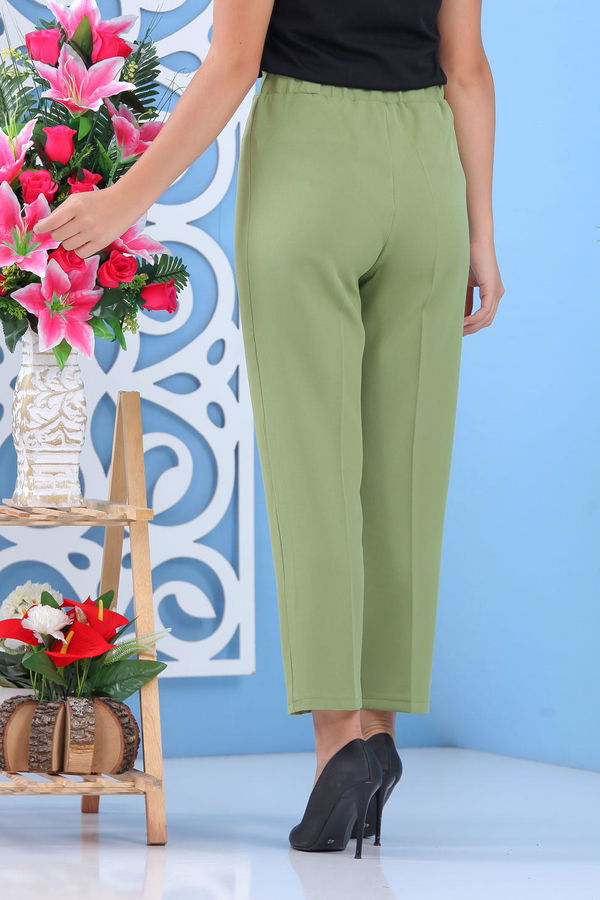 Pantolon Fistik Yeşil  - 02 7641 Yeşil - 7641