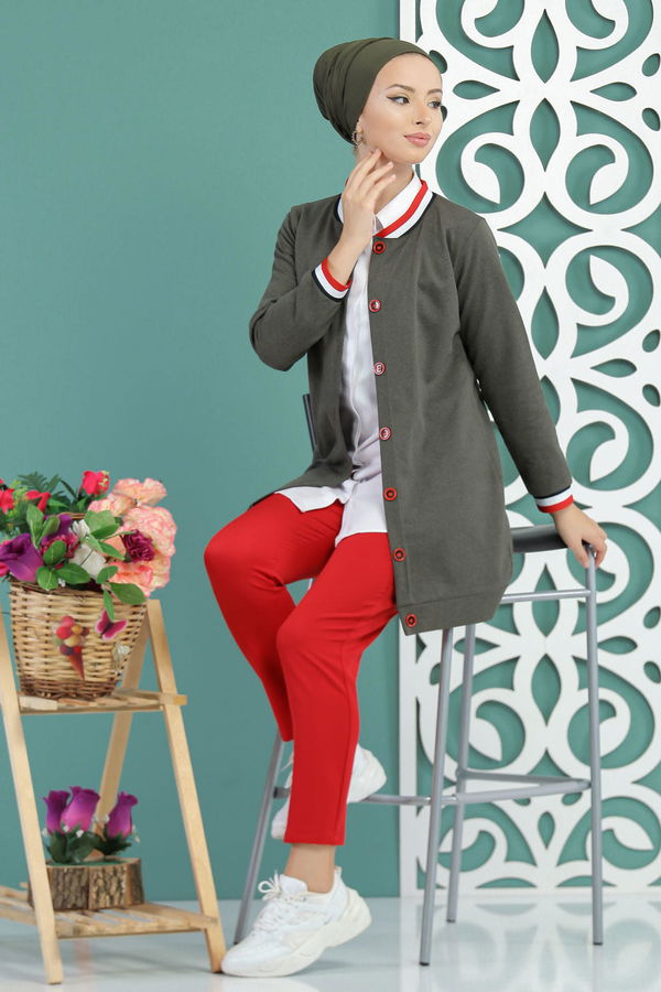 Ceket Siyah  Haki - 7653