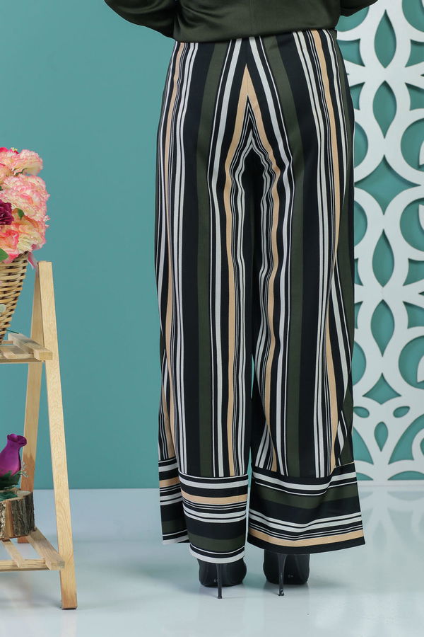 Kuşaklı Pantolon Haki - 02 1234 Haki - 1234 HAKİ