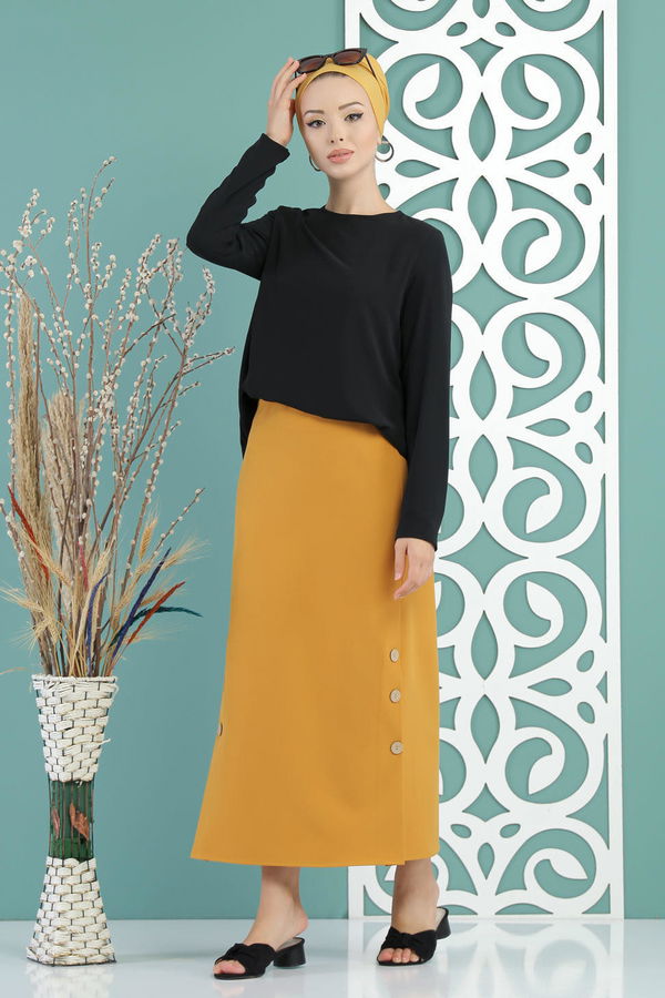 Etek Hardal - 02 7659 Sarı - 7659 Sarı