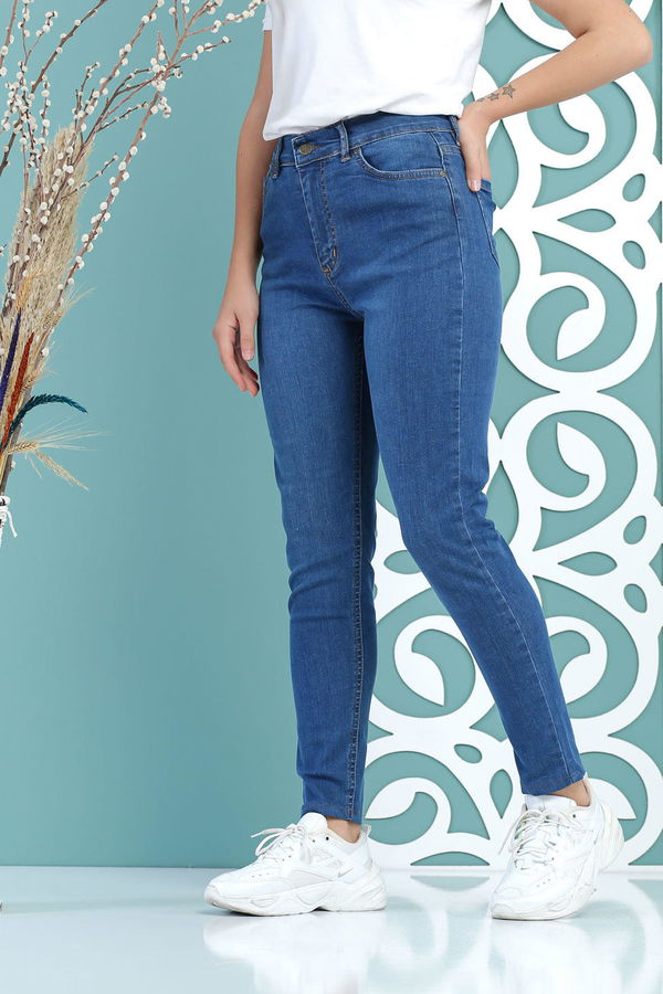 Kot Pantolon Mavi - 02 7596 Mavi - 7596 MAVİ