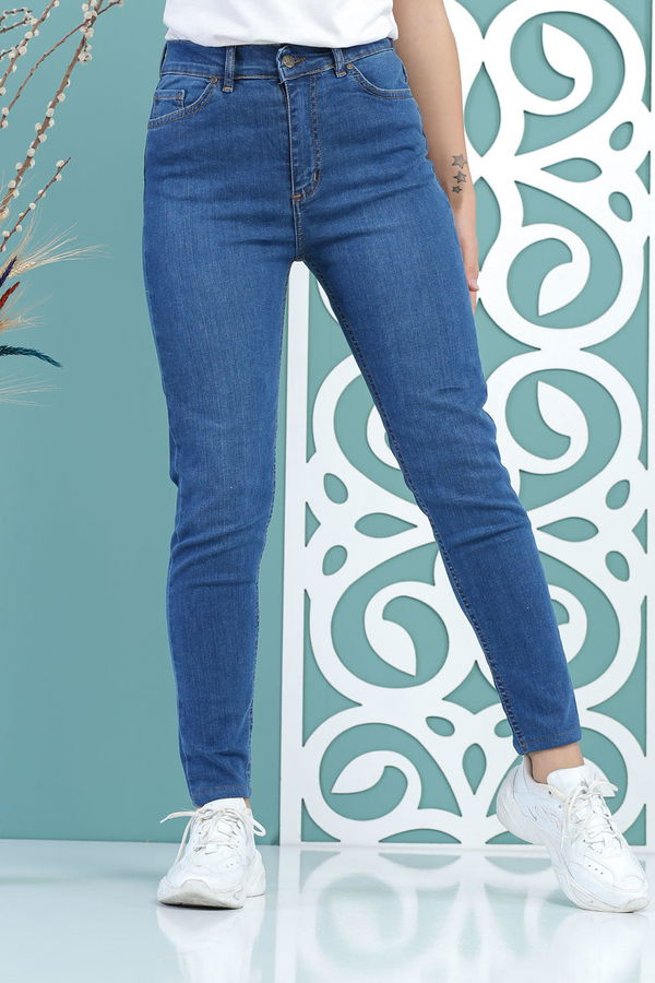 Kot Pantolon Mavi - 02 7596 Mavi - 7596 MAVİ