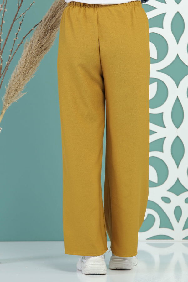 Bol Pantolon Hardal - 02 7679 Sarı - 7679 Sarı