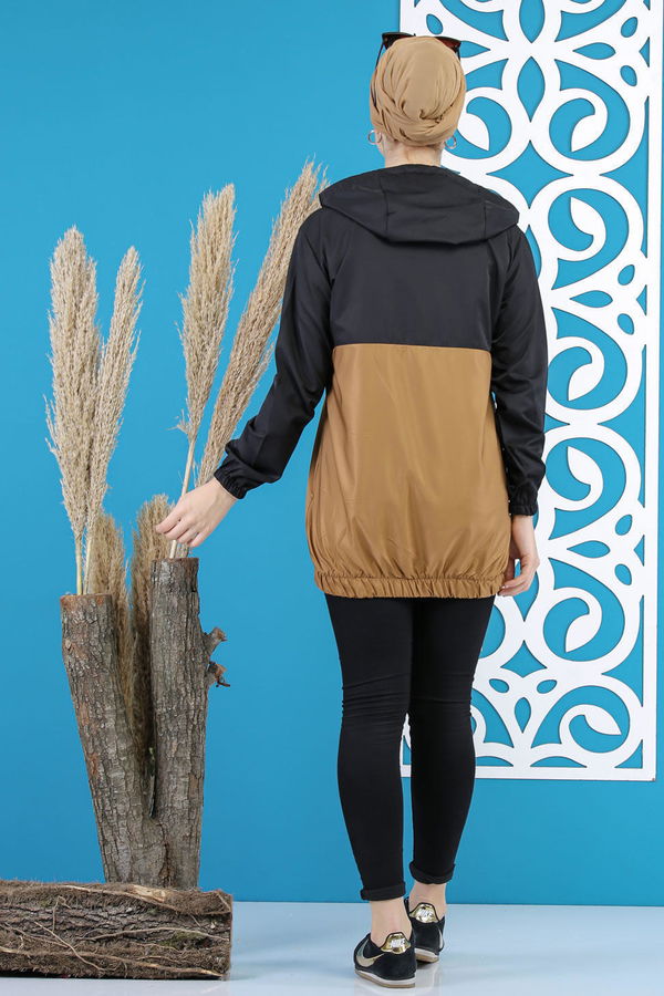 Yagmurluk Ceket Camel - 7807 Taba - 7807 TABA
