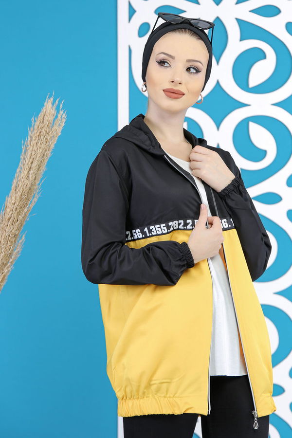Yagmurluk Ceket Sarı - 7807 Sarı - 7807 Sarı