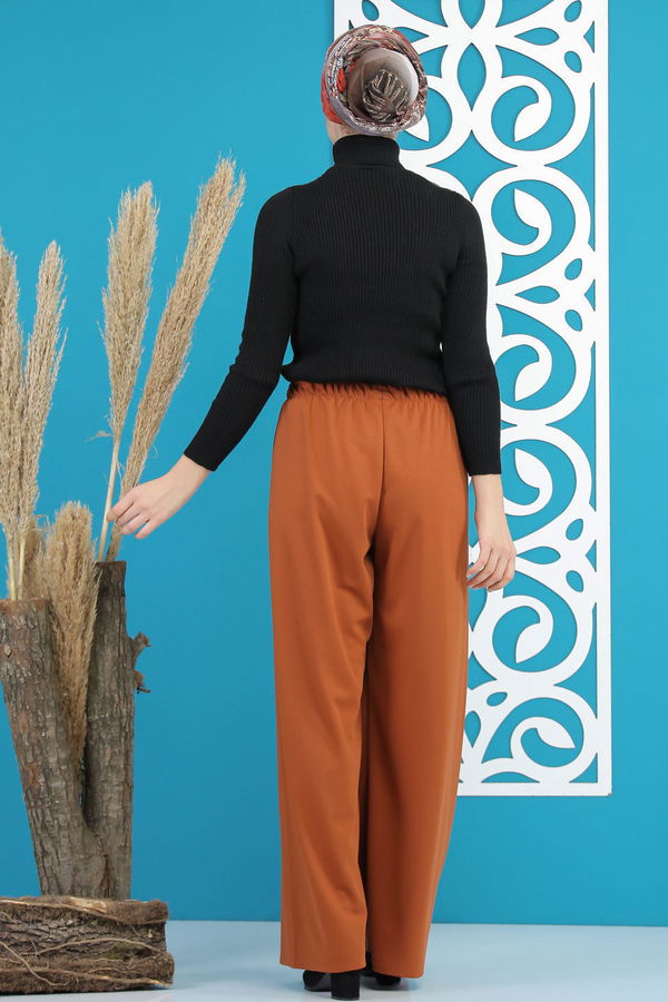 Petek Bol Paça Pantolon Taba - 02 7669 Taba - 7669 TABA
