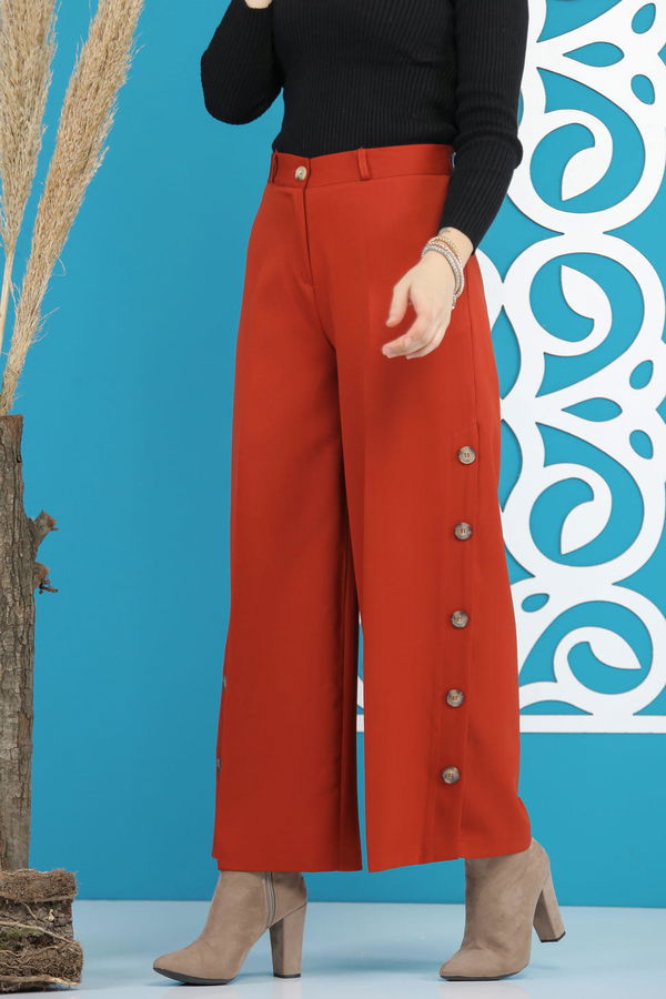 Bol Paça Pantolon Kiremit - 02 7394 Kiremit - 7394