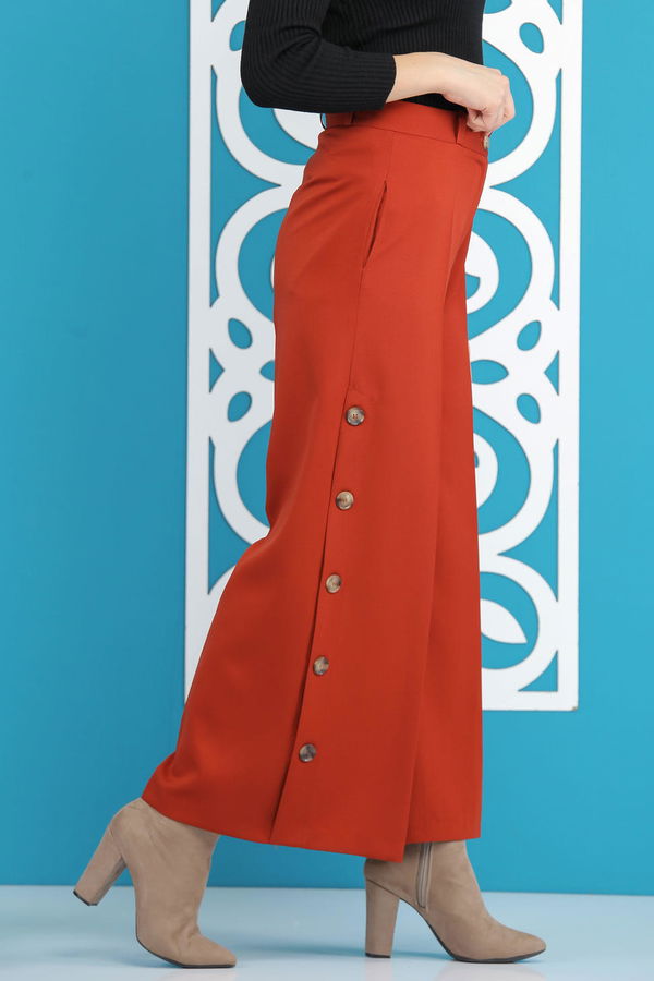 Bol Paça Pantolon Kiremit - 02 7394 Kiremit - 7394