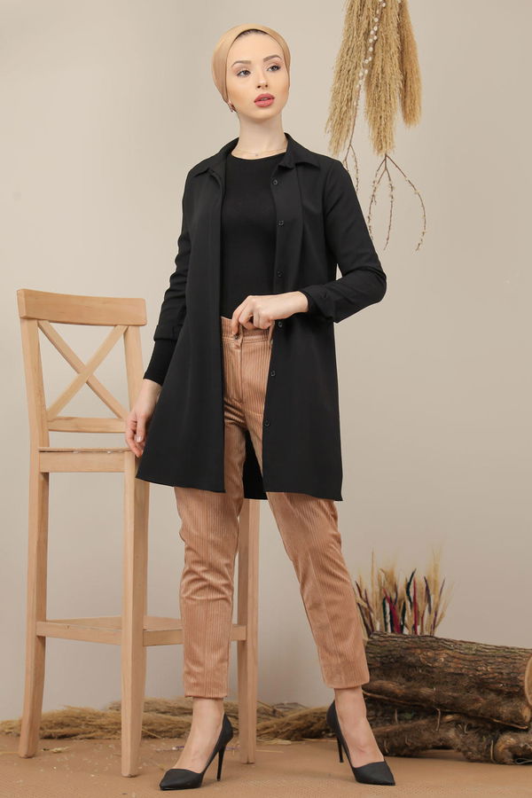 Kadife Pantolon Vizon - 7985 Vizon - 7985 VİZON