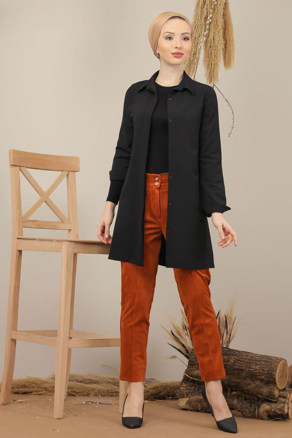 Kadife Pantolon Kiremit - 7985 Kiremit - 7985 KİREMİT