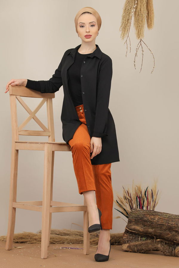 Kadife Pantolon Kiremit - 7985 Kiremit - 7985 KİREMİT