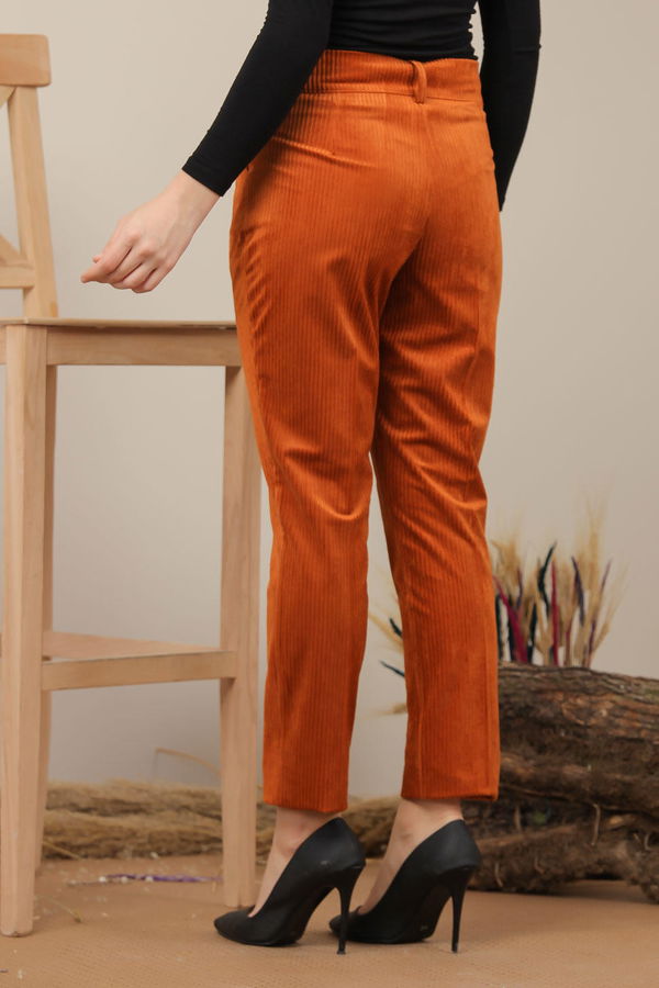Kadife Pantolon Kiremit - 7985 Kiremit - 7985 KİREMİT