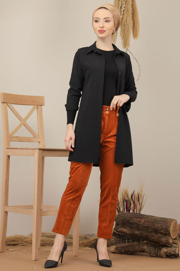 Kadife Pantolon Kiremit - 7985 Kiremit - 7985 KİREMİT
