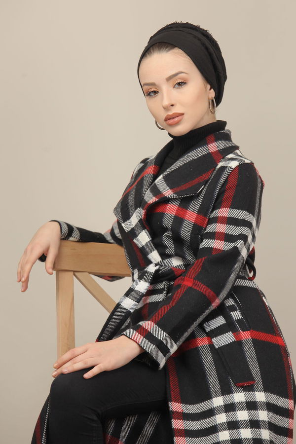 Kaşe Kaban Siyah - 7939 Siyah - 7939 SİYAH