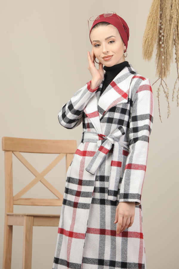 Kaşe Kaban Beyaz - 7939 Beyaz - 7939