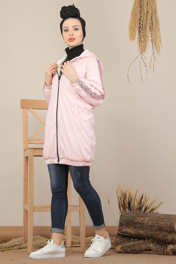 Pullu Mont Siyah  Pembe - 7999 PEMBE