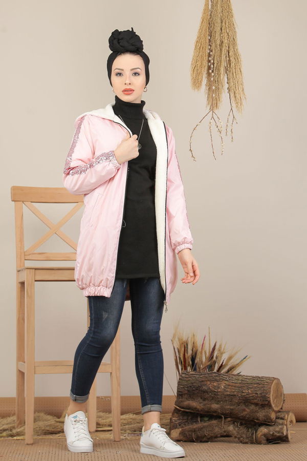 Pullu Mont Siyah  Pembe - 7999 PEMBE