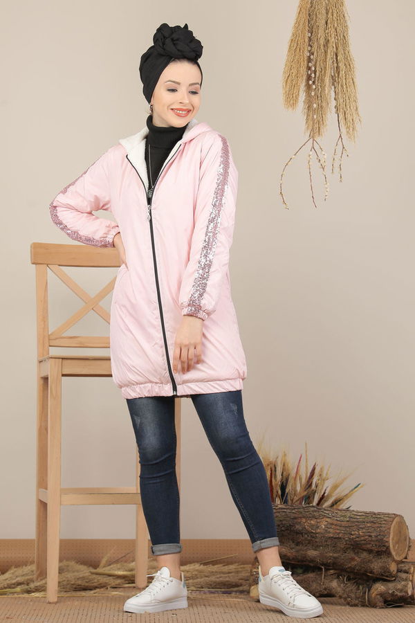Pullu Mont Siyah  Pembe - 7999 PEMBE